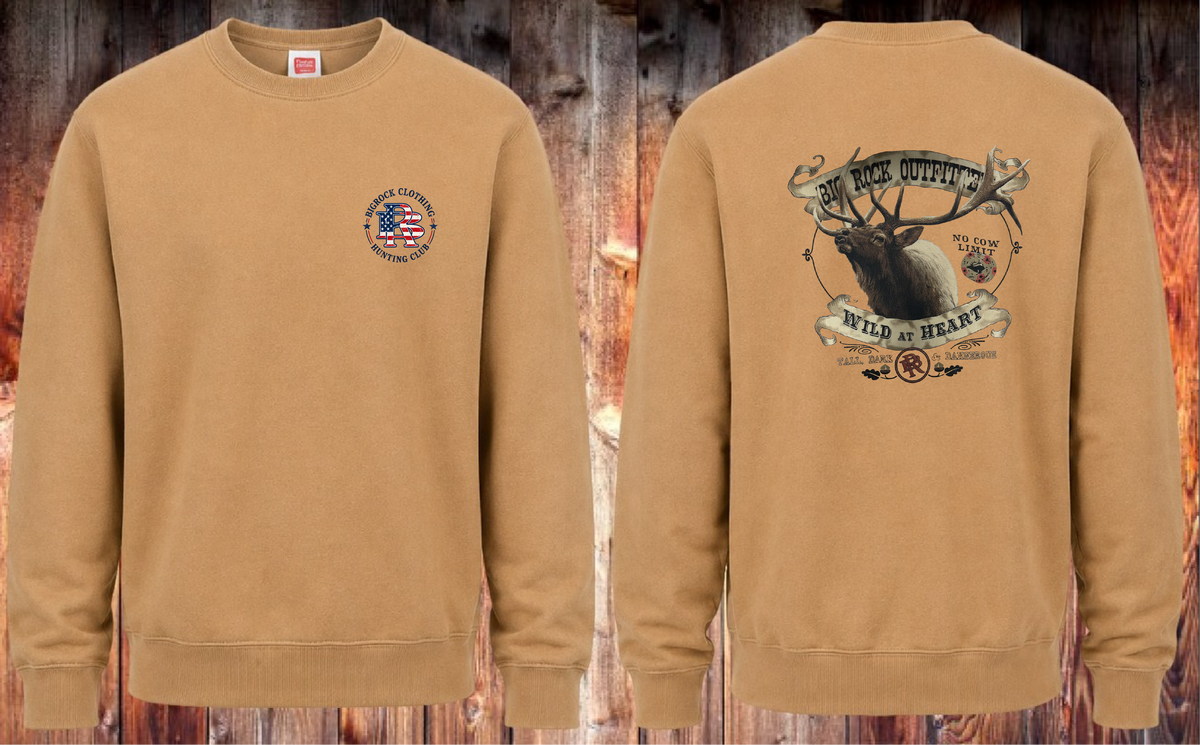 Sweatshirt Heavy Rock Wild At Heart