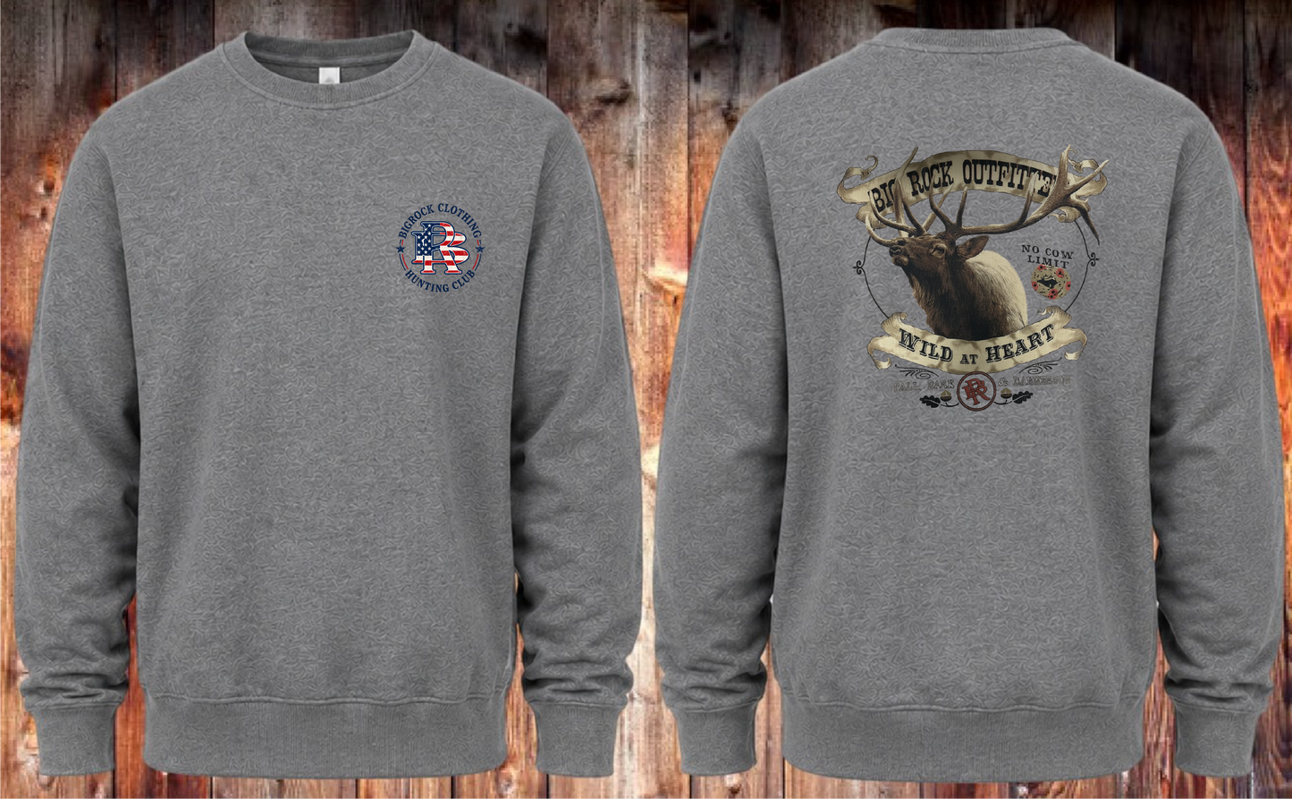 Sweatshirt Heavy Rock Wild At Heart