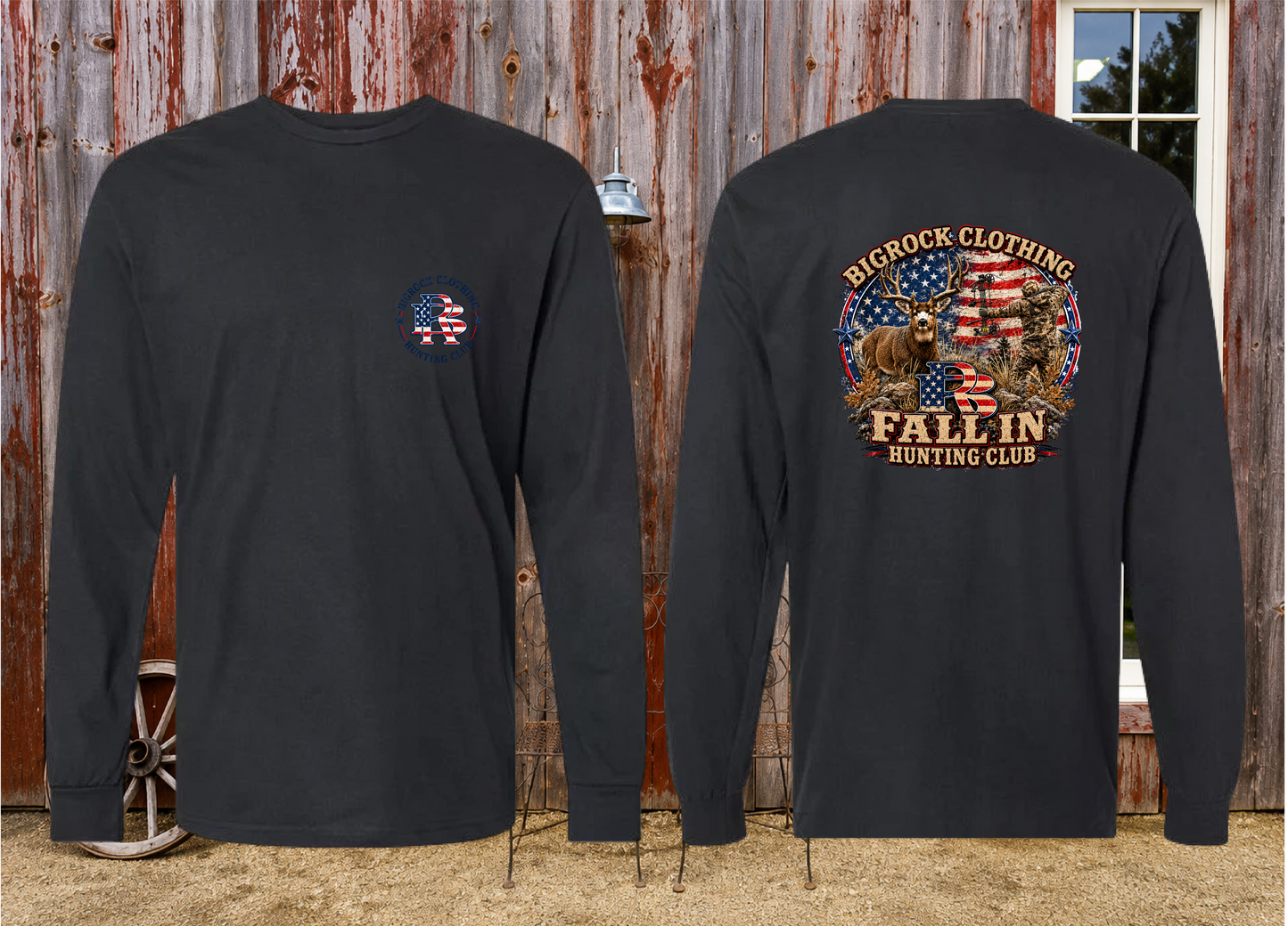 Long Sleeve Light Rock "Fall In" Mule Deer Archery (New Design)