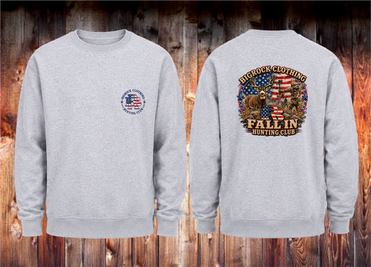 Sweatshirt Heavy Rock "Fall In" Mule Deer Archery(New Design)