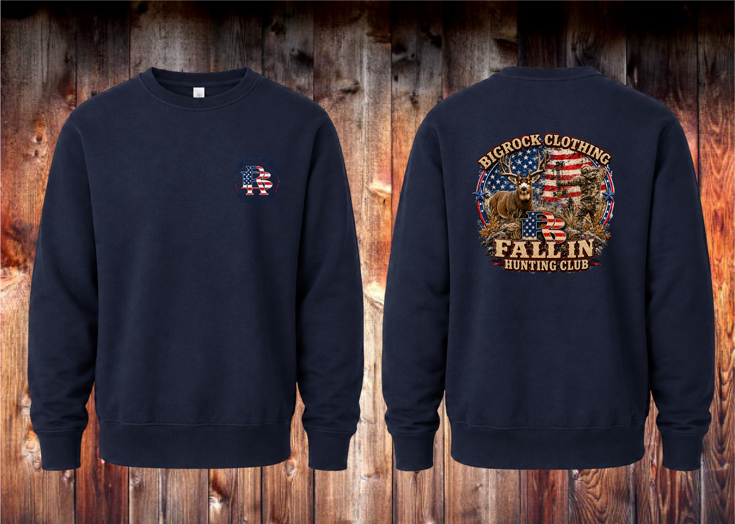 Sweatshirt Heavy Rock "Fall In" Mule Deer Archery(New Design)