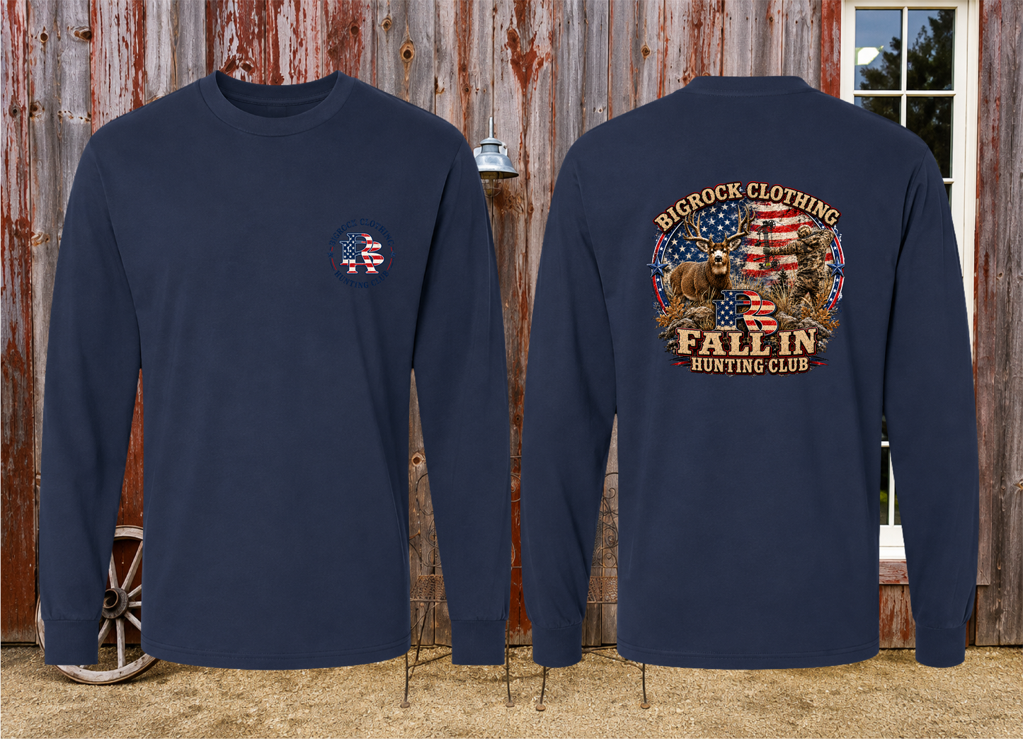 Long Sleeve Light Rock "Fall In" Mule Deer Archery (New Design)