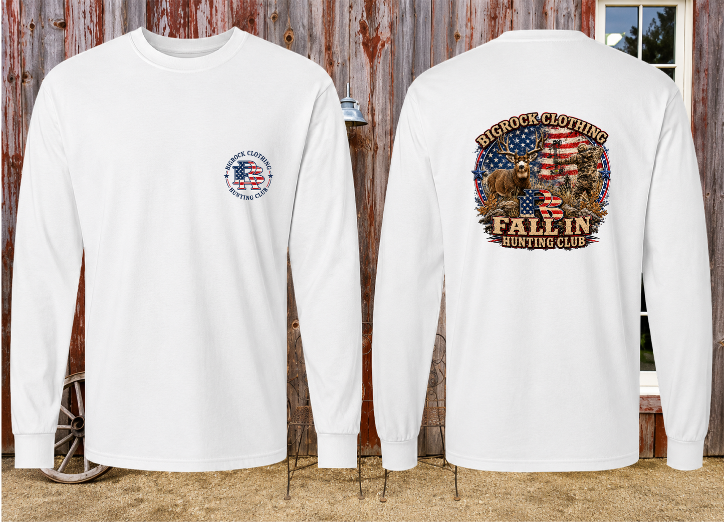 Long Sleeve Light Rock "Fall In" Mule Deer Archery (New Design)