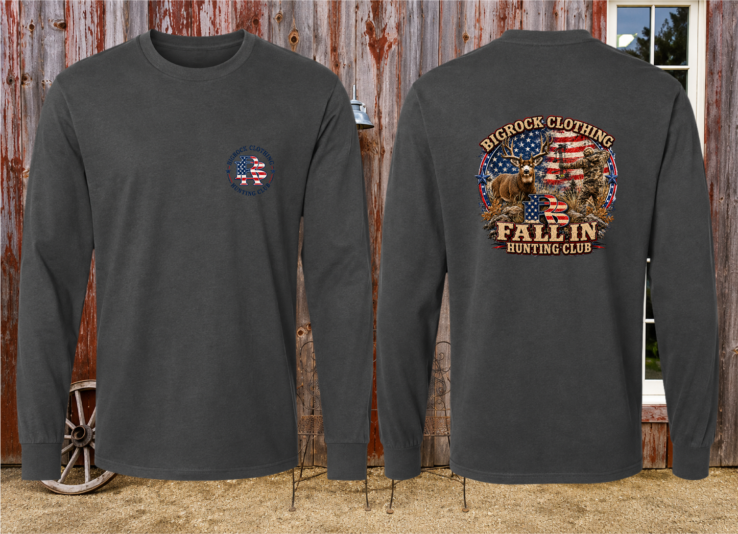 Long Sleeve Light Rock "Fall In" Mule Deer Archery (New Design)