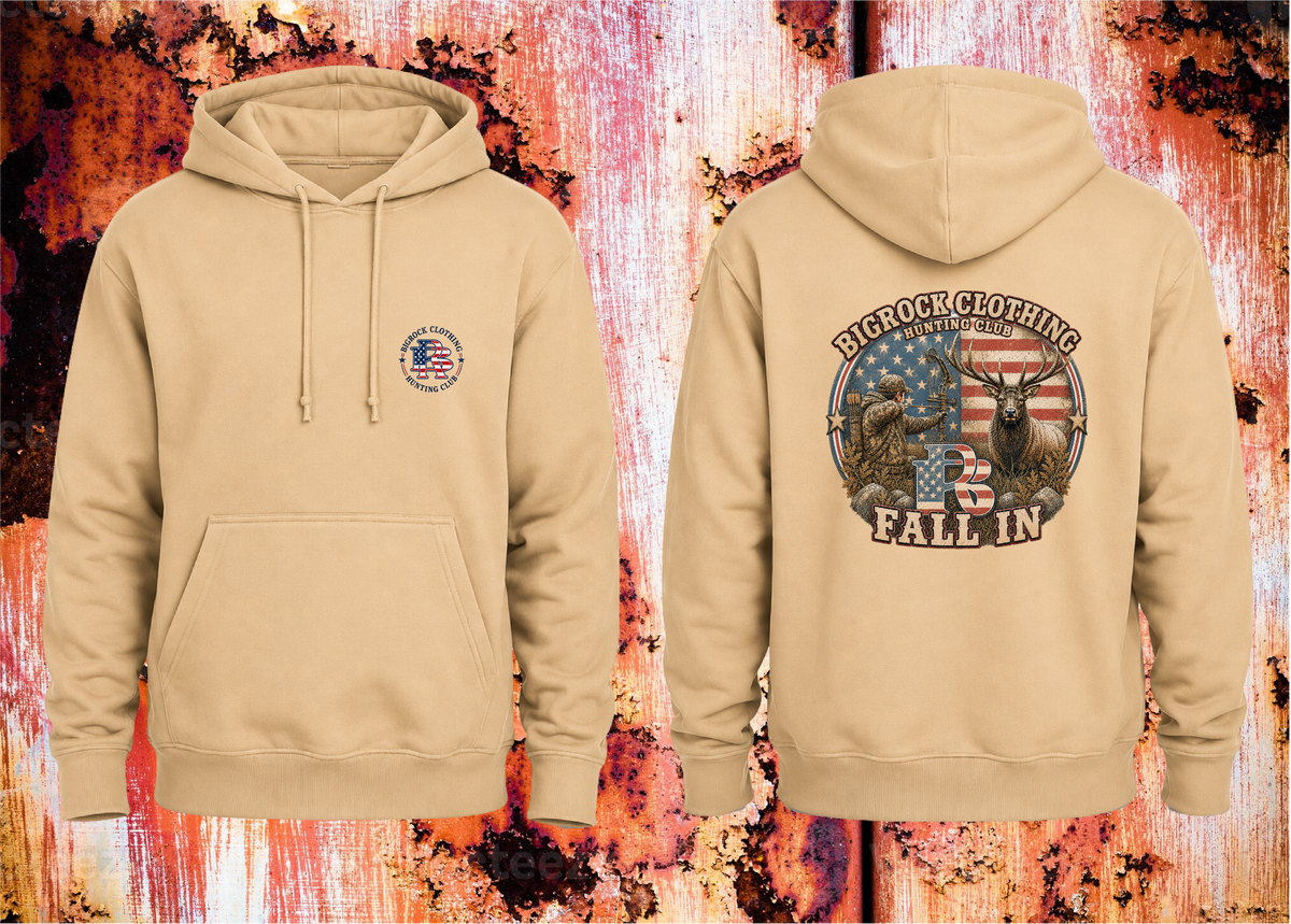 Hoodie Heavy Rock Fall In (ELK)