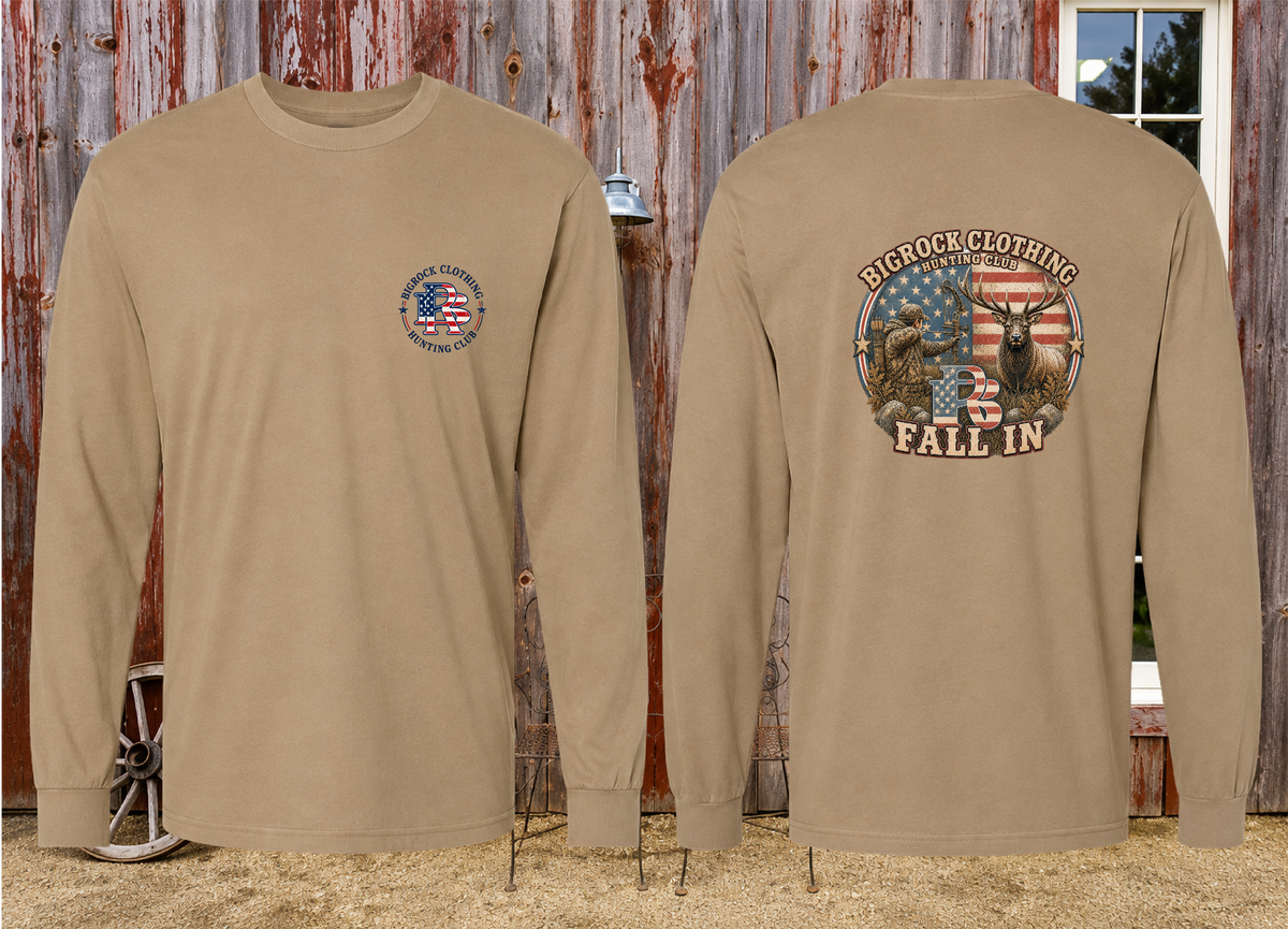 Long Sleeve Light Rock Fall In (ELK)