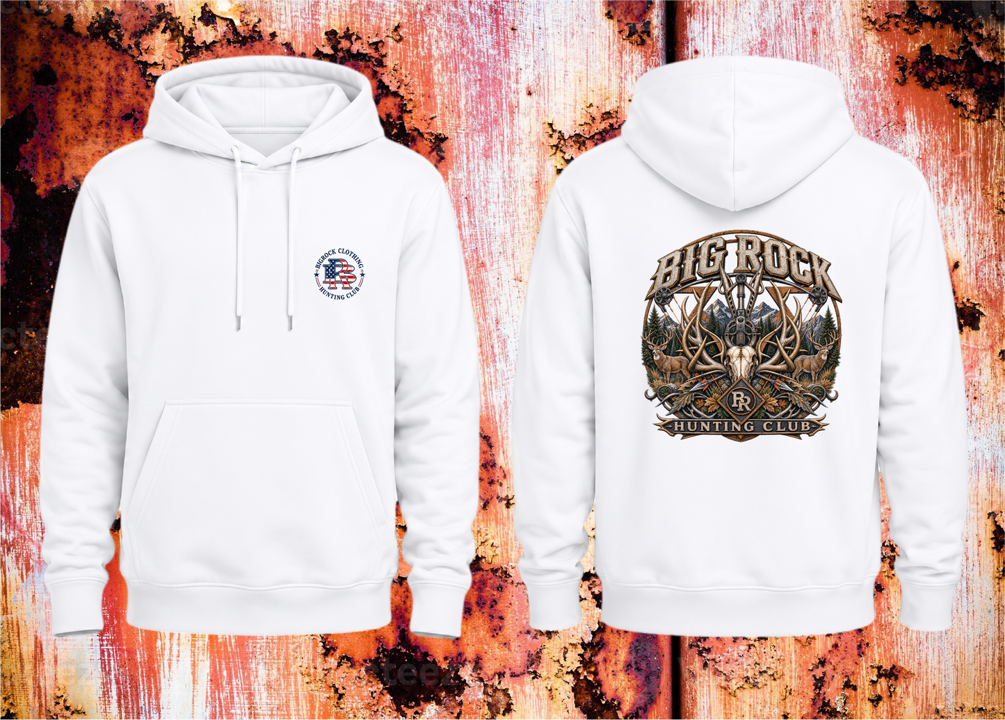 Hoodie Heavy Bigrock Archery Hunting Club