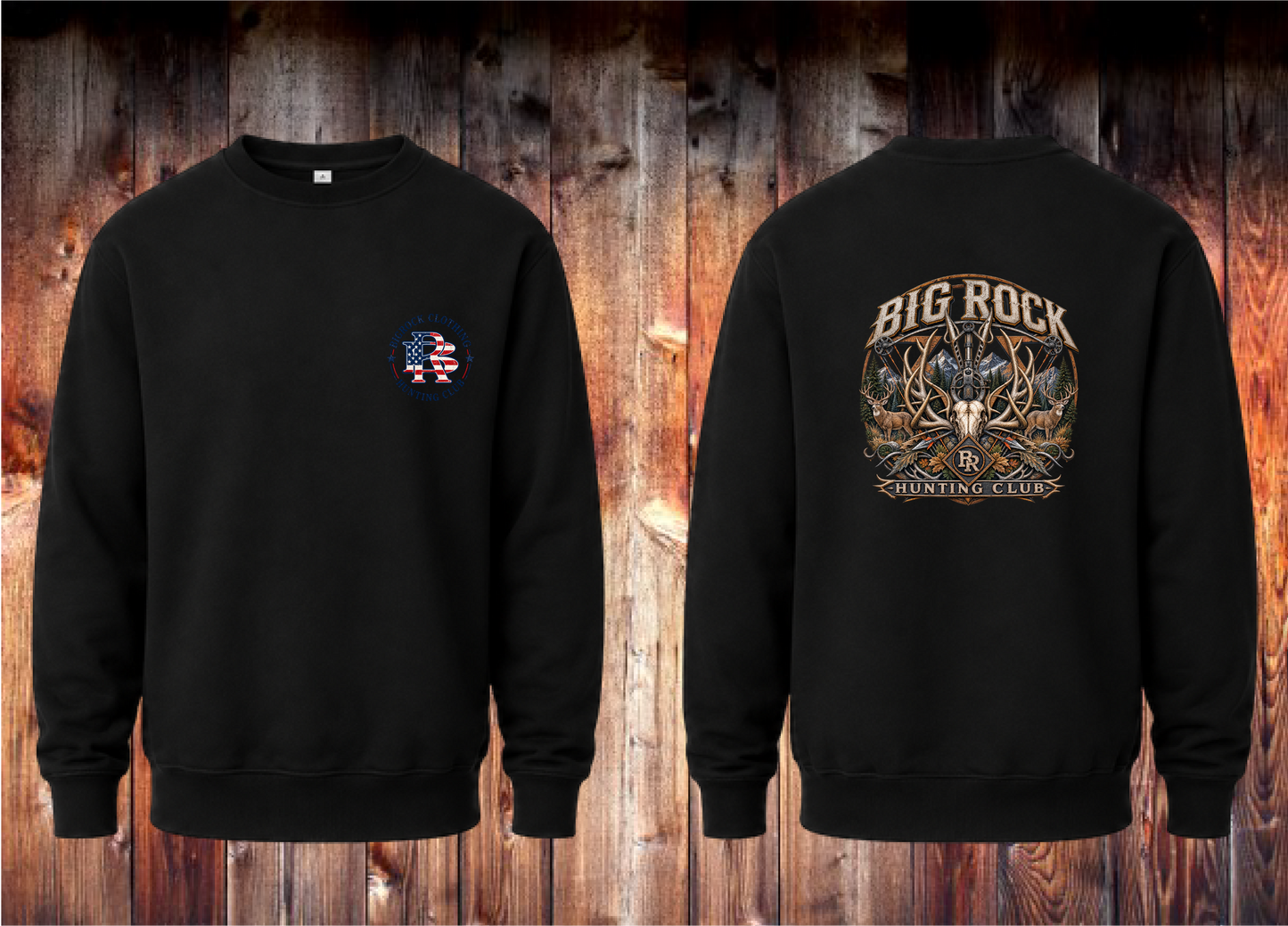 Sweatshirt Heavy Rock Bigrock Archery Hunting Club
