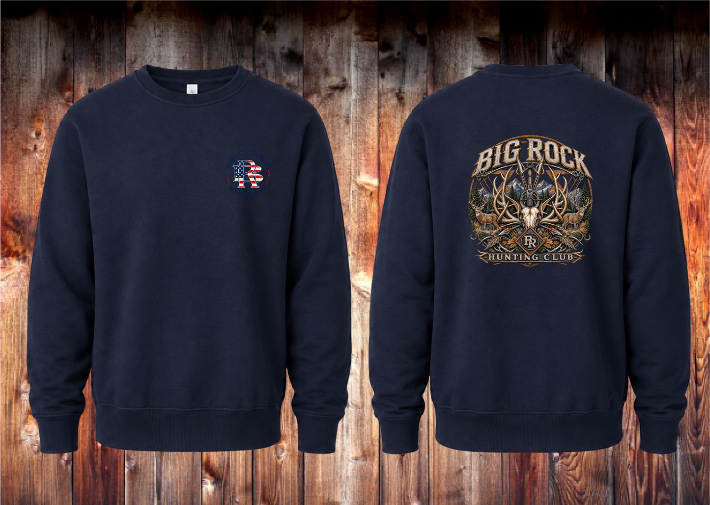 Sweatshirt Heavy Rock Bigrock Archery Hunting Club