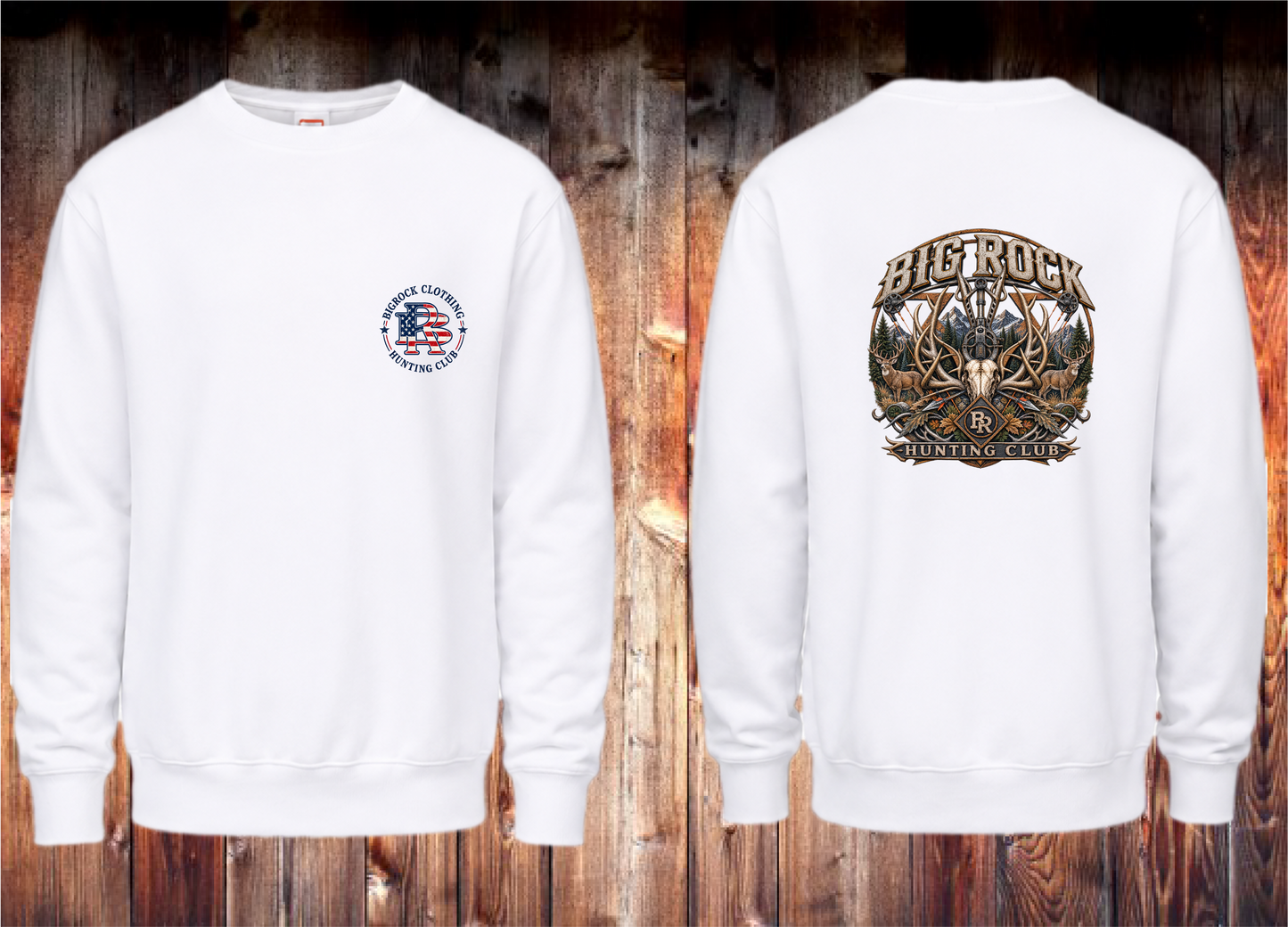 Sweatshirt Heavy Rock Bigrock Archery Hunting Club