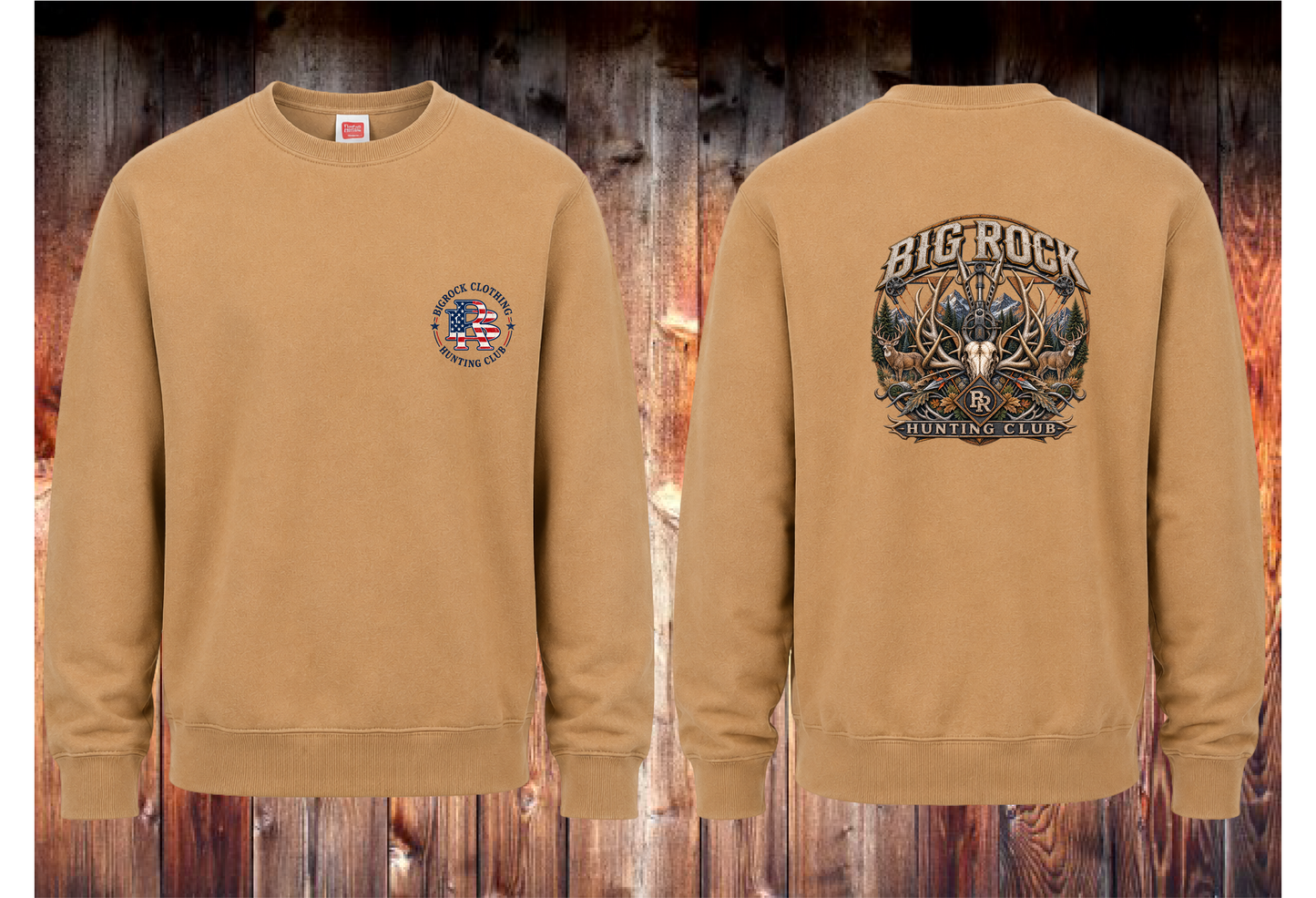 Sweatshirt Heavy Rock Bigrock Archery Hunting Club