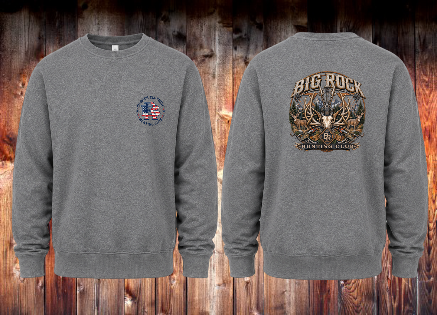 Sweatshirt Heavy Rock Bigrock Archery Hunting Club