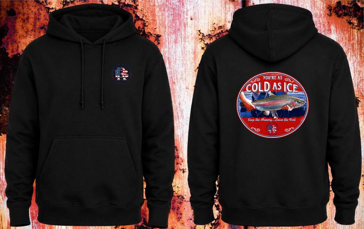 Hoodie Heavy Rock Cold As Ice