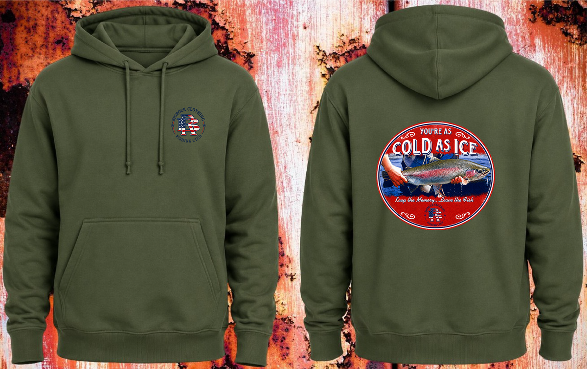 Hoodie Heavy Rock Cold As Ice