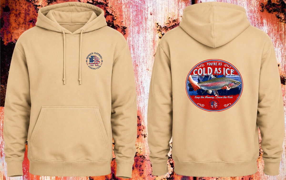 Hoodie Heavy Rock Cold As Ice