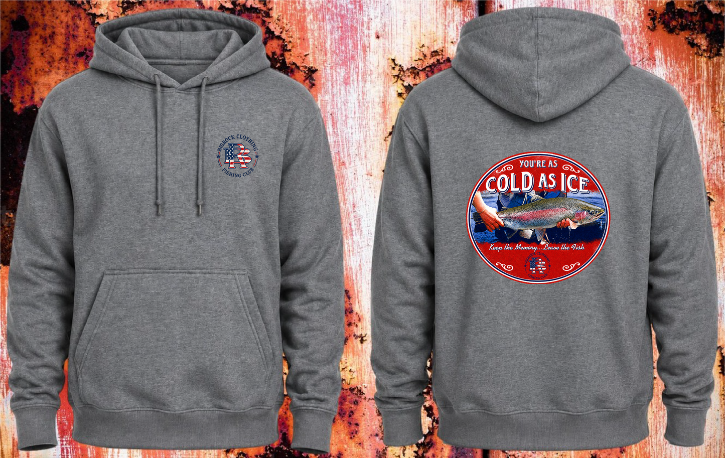 Hoodie Heavy Rock Cold As Ice