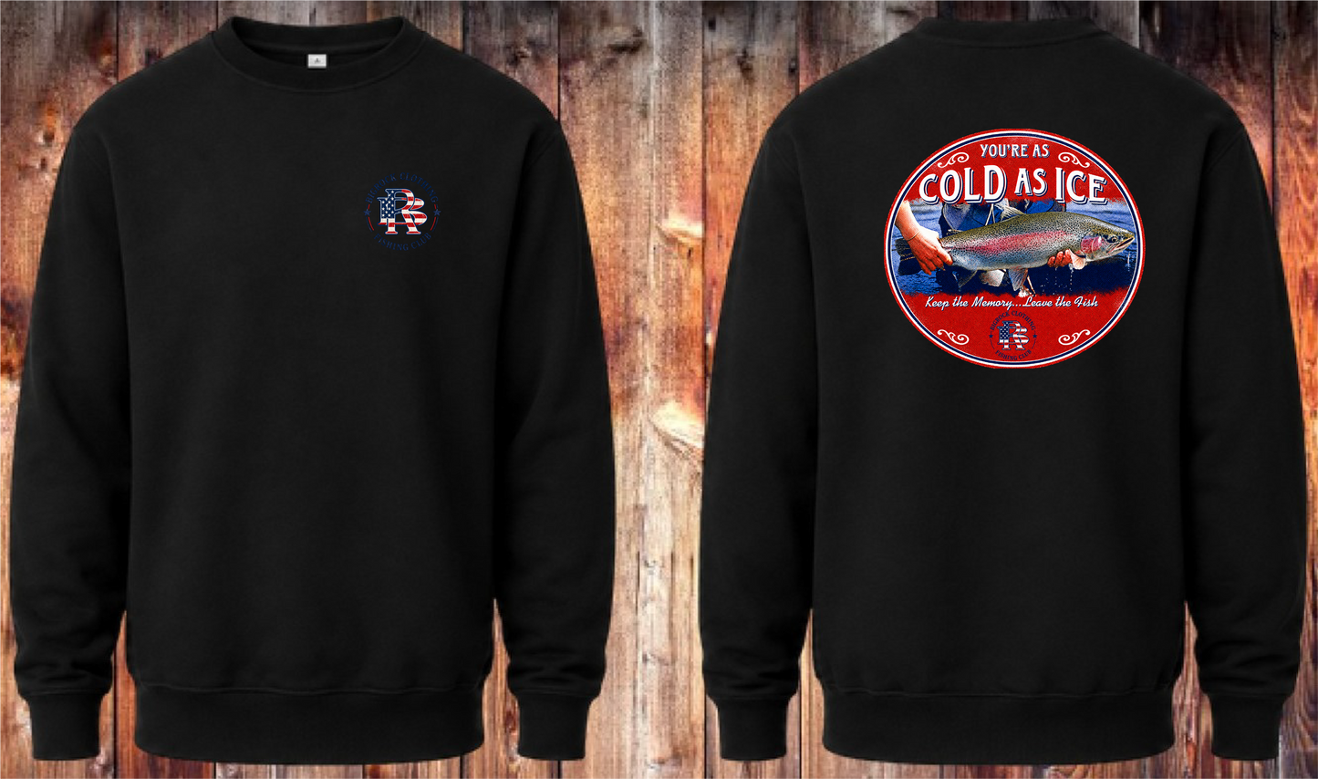 Sweatshirt Heavy Rock Cold As Ice