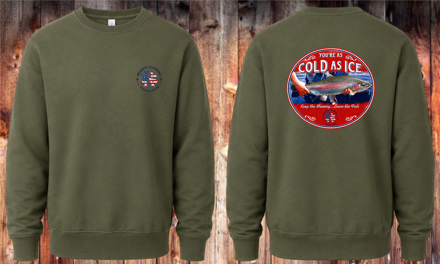 Sweatshirt Heavy Rock Cold As Ice