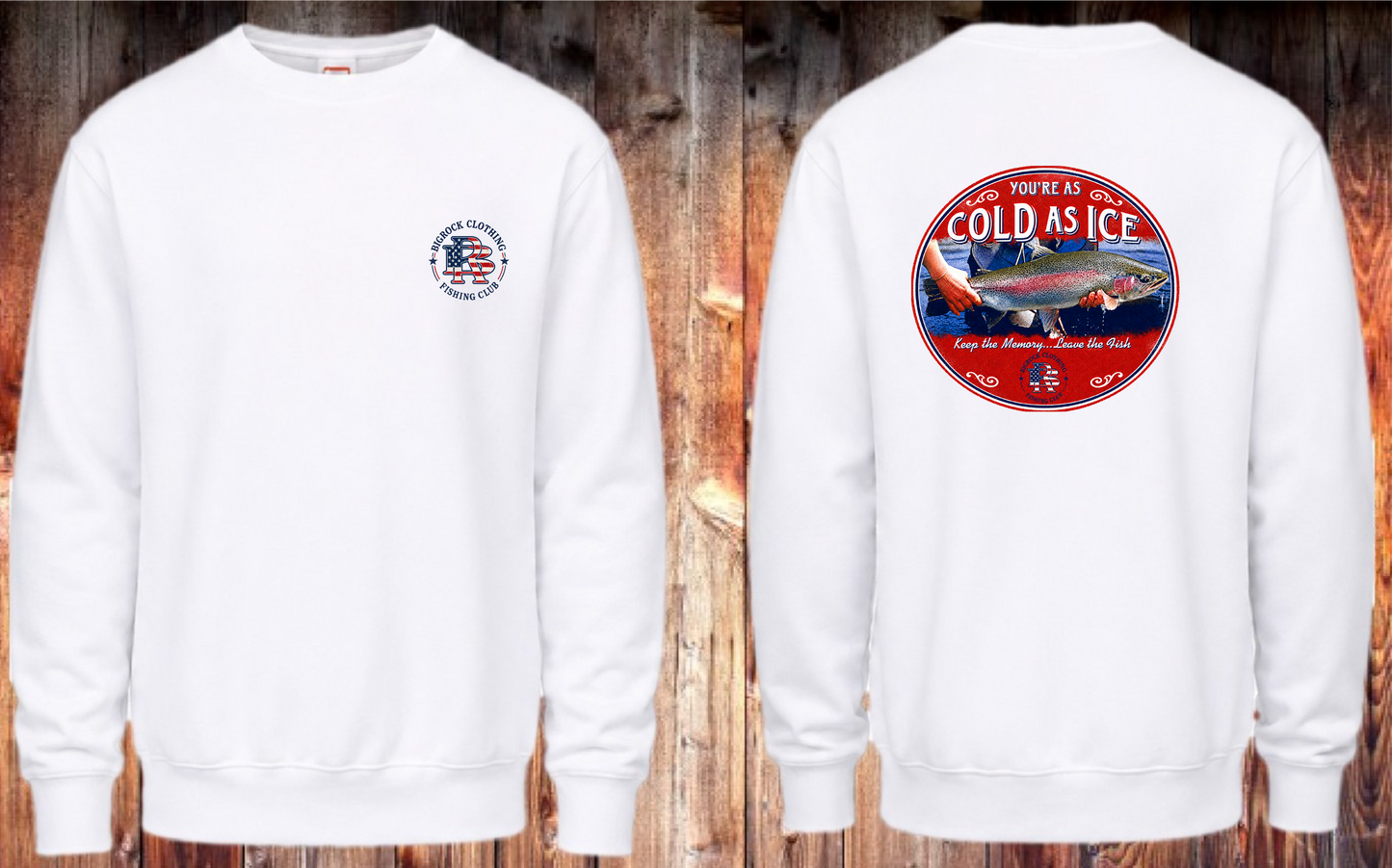 Sweatshirt Heavy Rock Cold As Ice