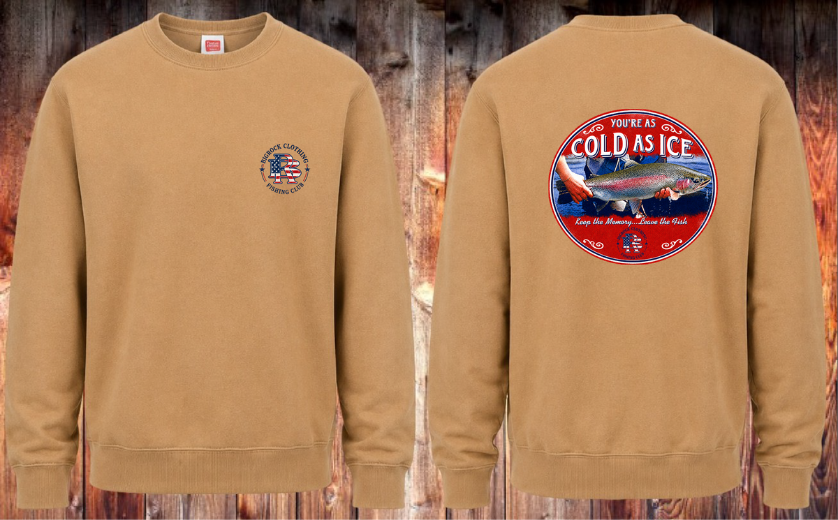 Sweatshirt Heavy Rock Cold As Ice