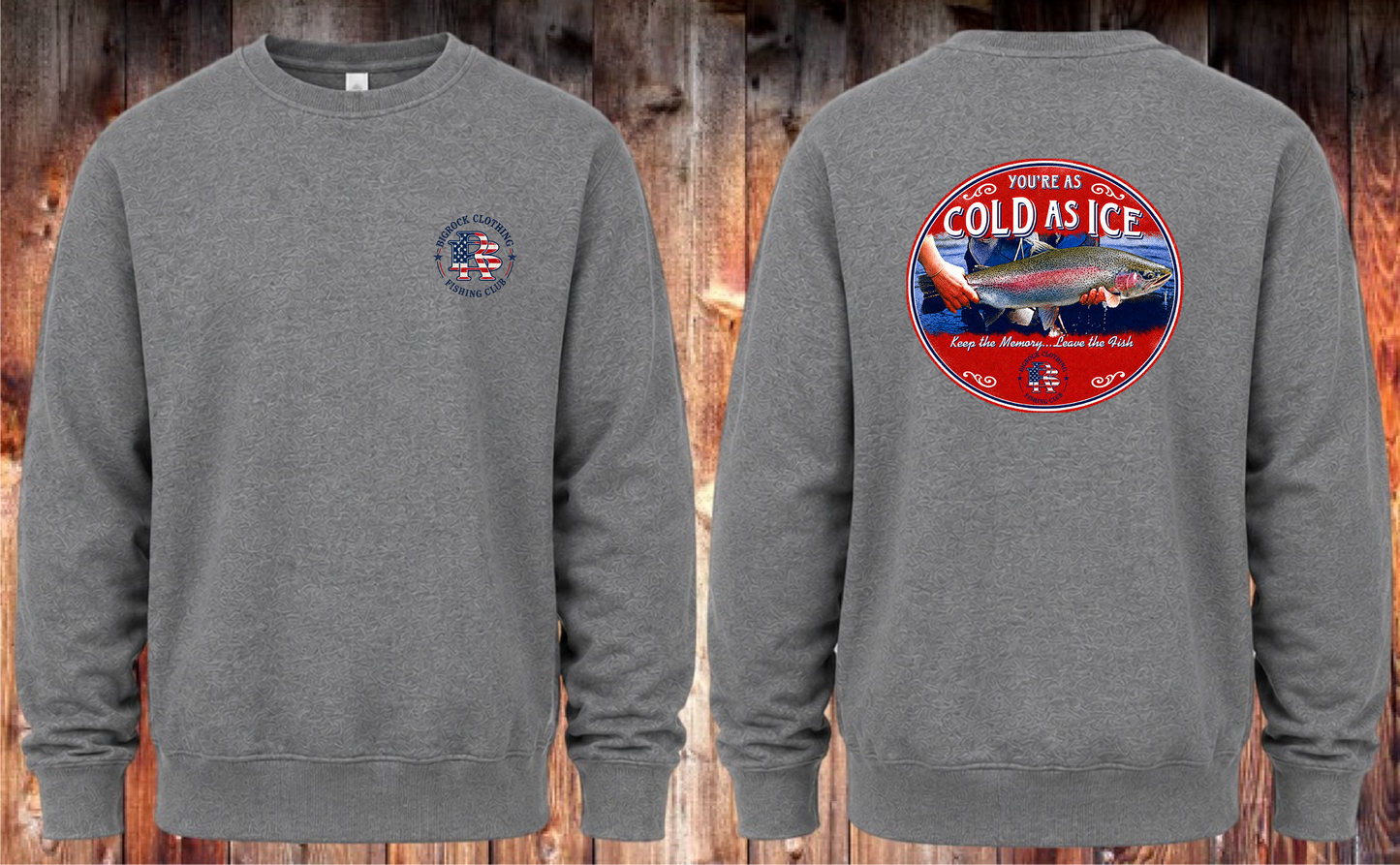 Sweatshirt Heavy Rock Cold As Ice