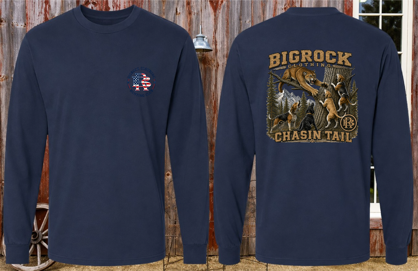 Long Sleeve Light Rock Chaisn Tail