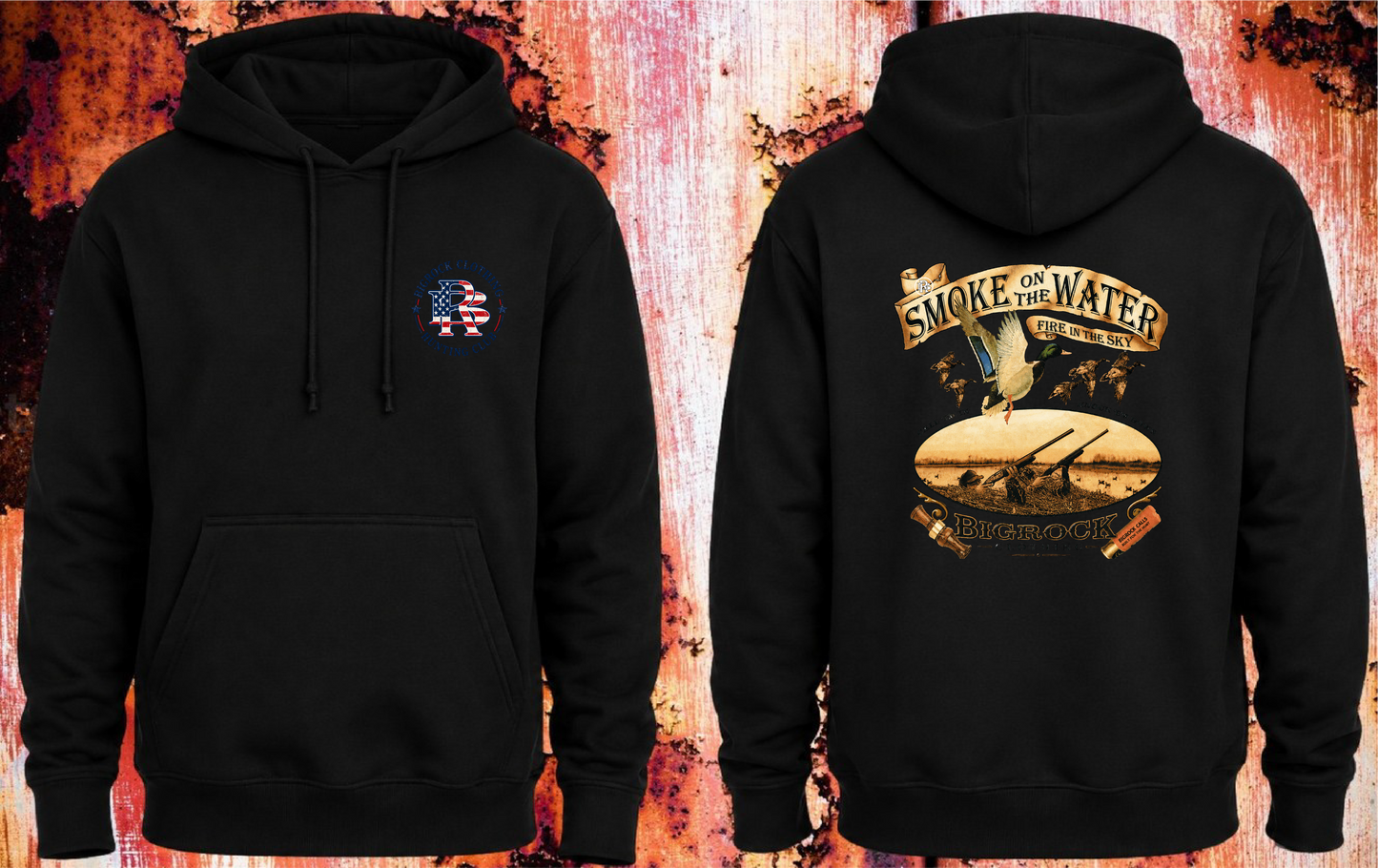 Hoodie Heavy Rock Smoke On The Water