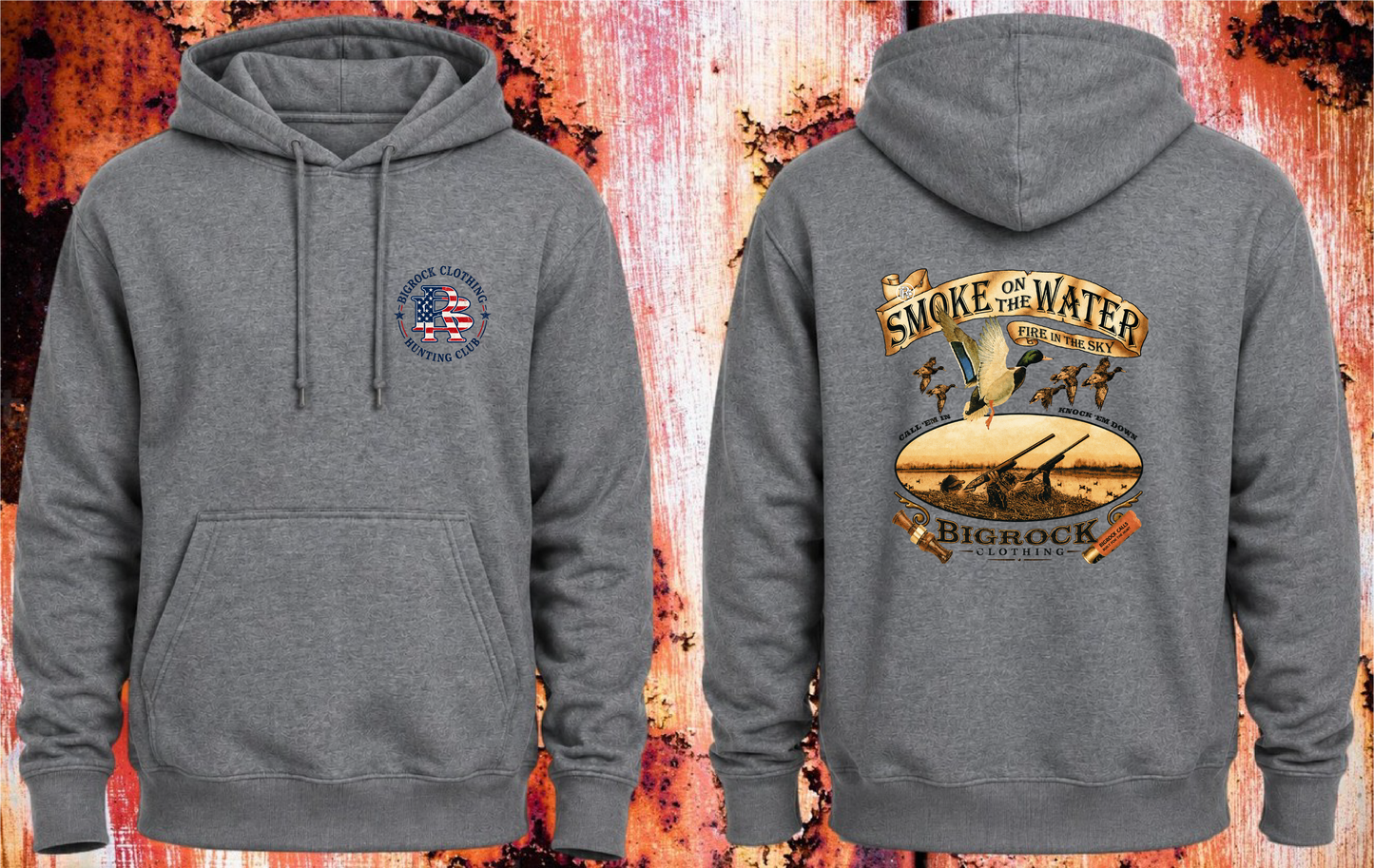 Hoodie Heavy Rock Smoke On The Water