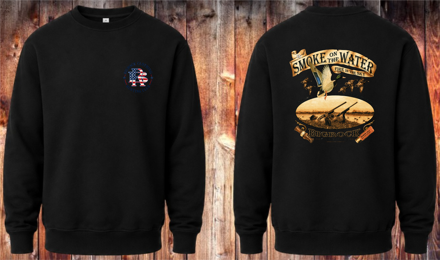 Sweatshirt Heavy Rock Smoke On The Water