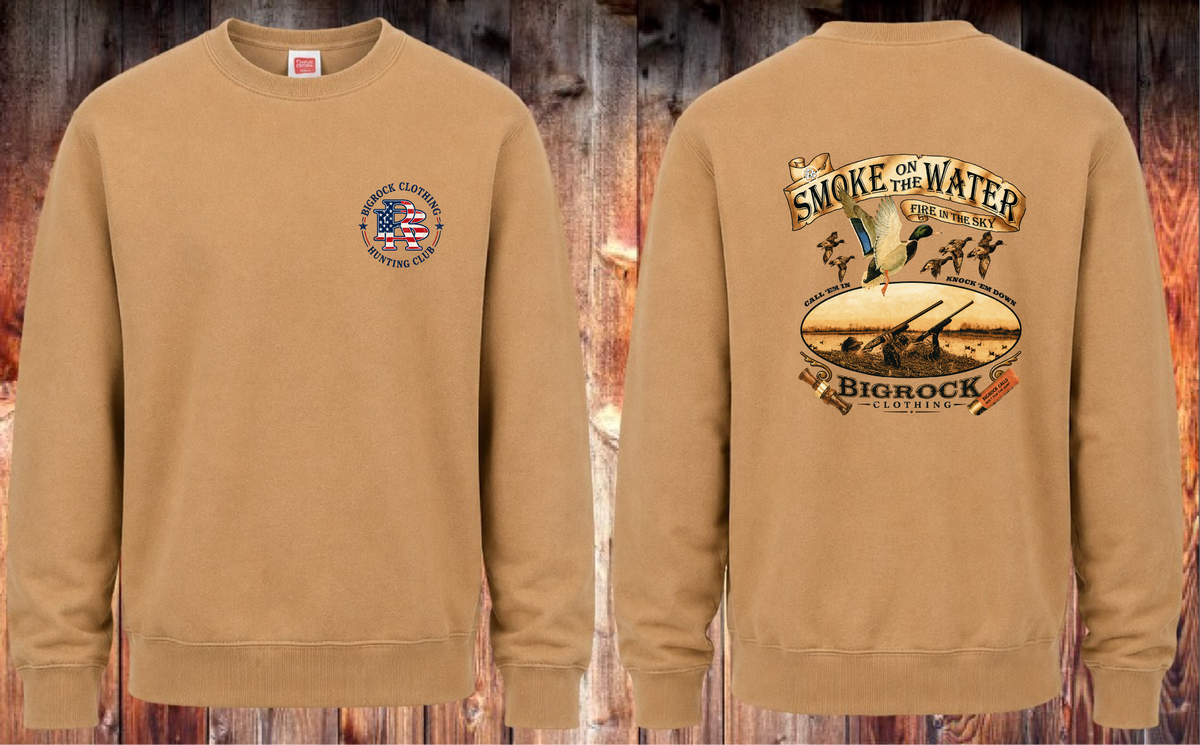 Sweatshirt Heavy Rock Smoke On The Water