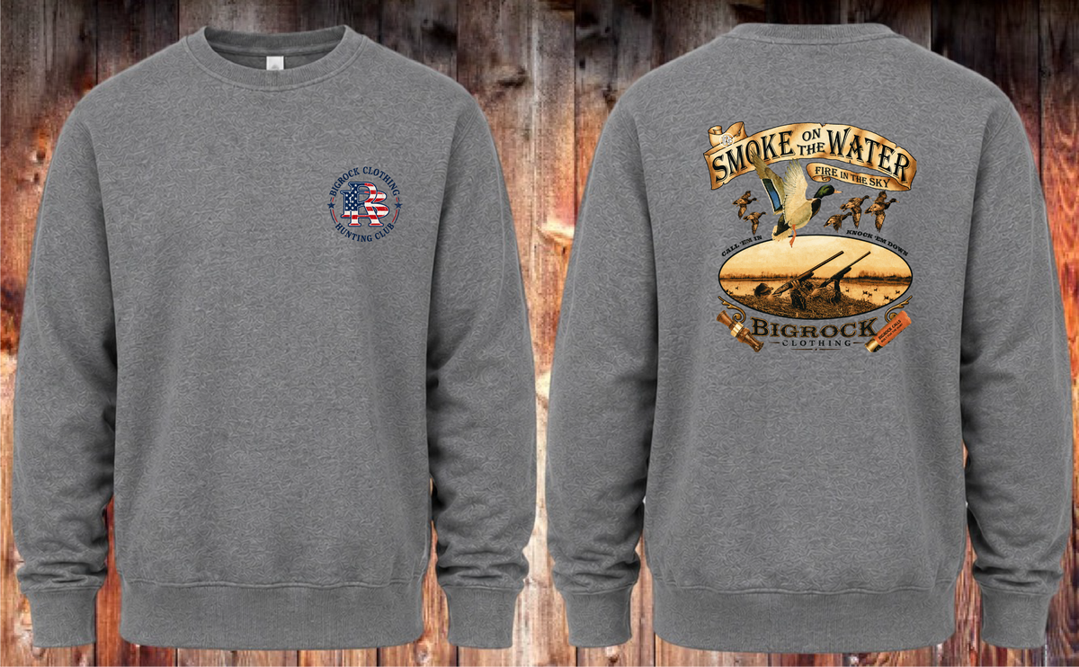 Sweatshirt Heavy Rock Smoke On The Water