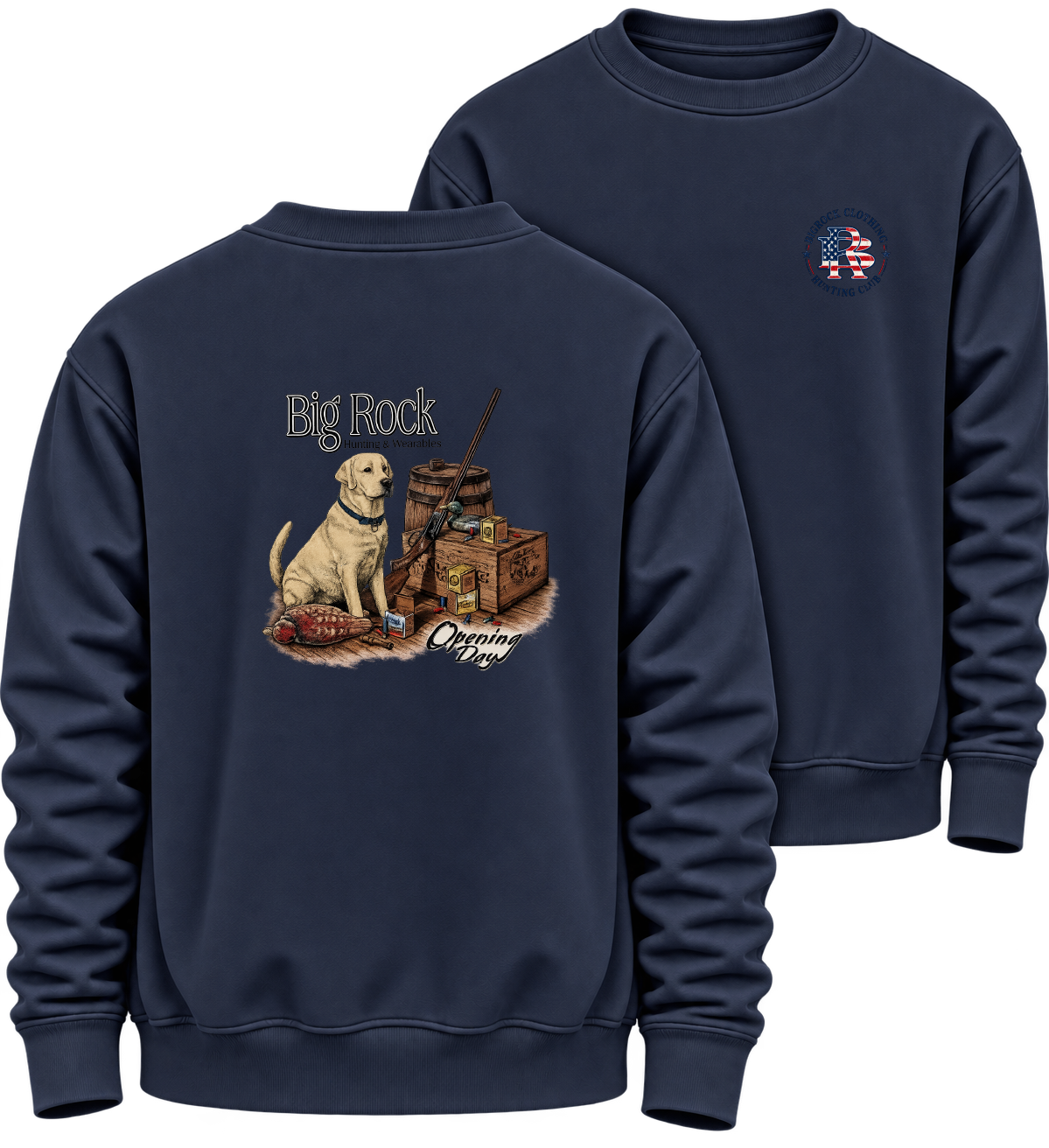 1336 Sweatshirt Heavy Rock  Opening Day