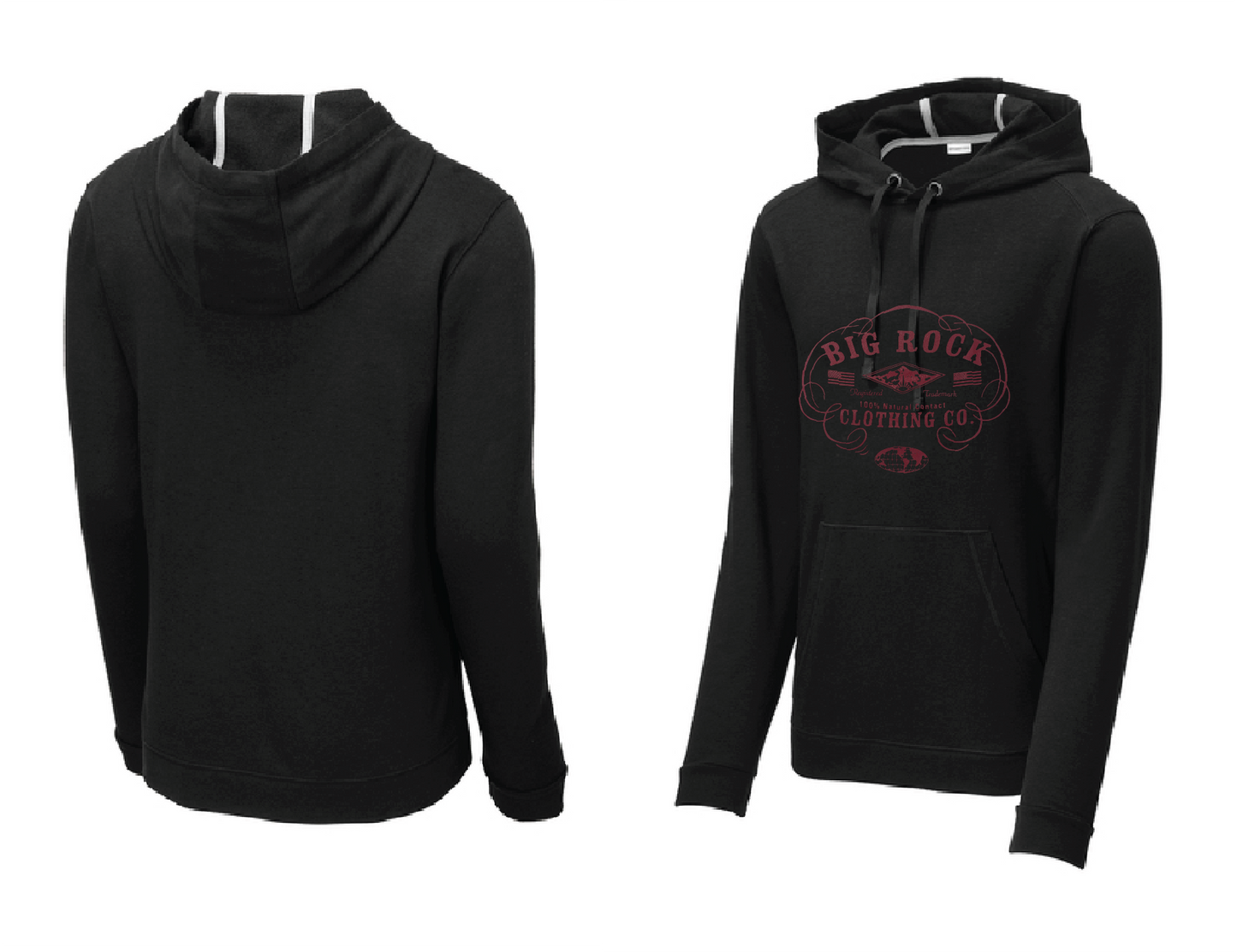Hoodie Heavy Rock Big Rock Trademark