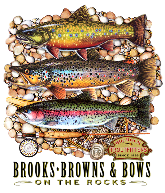 Light Rock Brooks, Browns & Bows