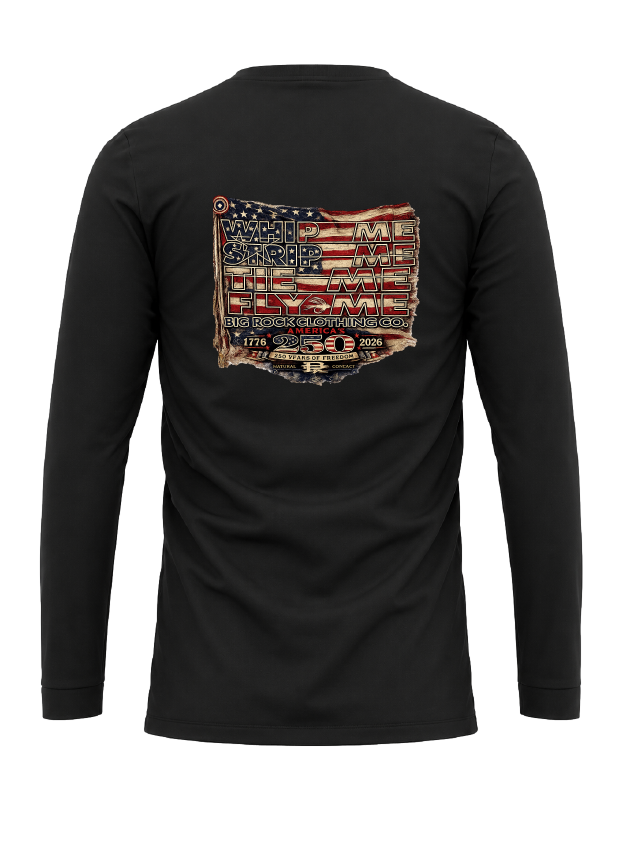 Long Sleeve Light Rock America 250 Whip Me