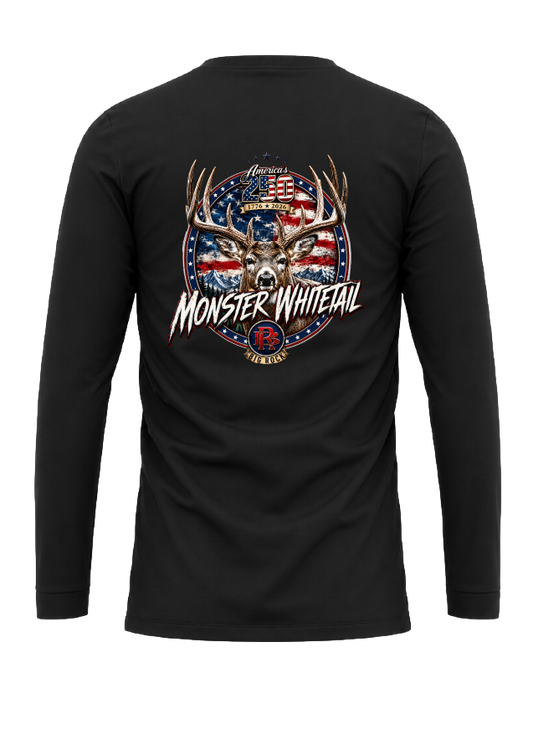 Long Sleeve Light Rock America 250 Monster Whitetail