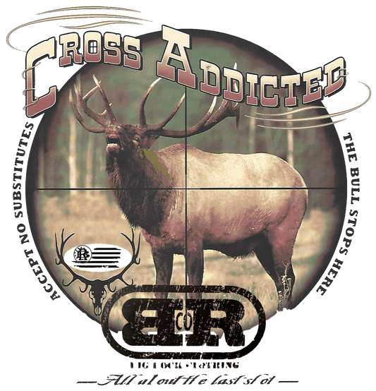 Sweatshirt Heavy Rock Cross Addicted