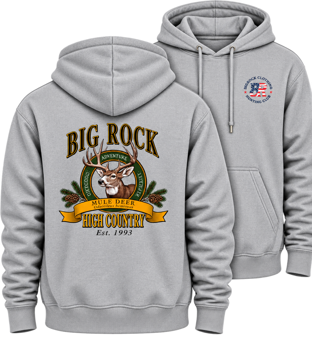 Hoodie Heavy High Country Mule Deer