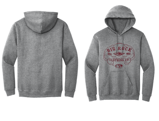 Hoodie Heavy Rock Big Rock Trademark