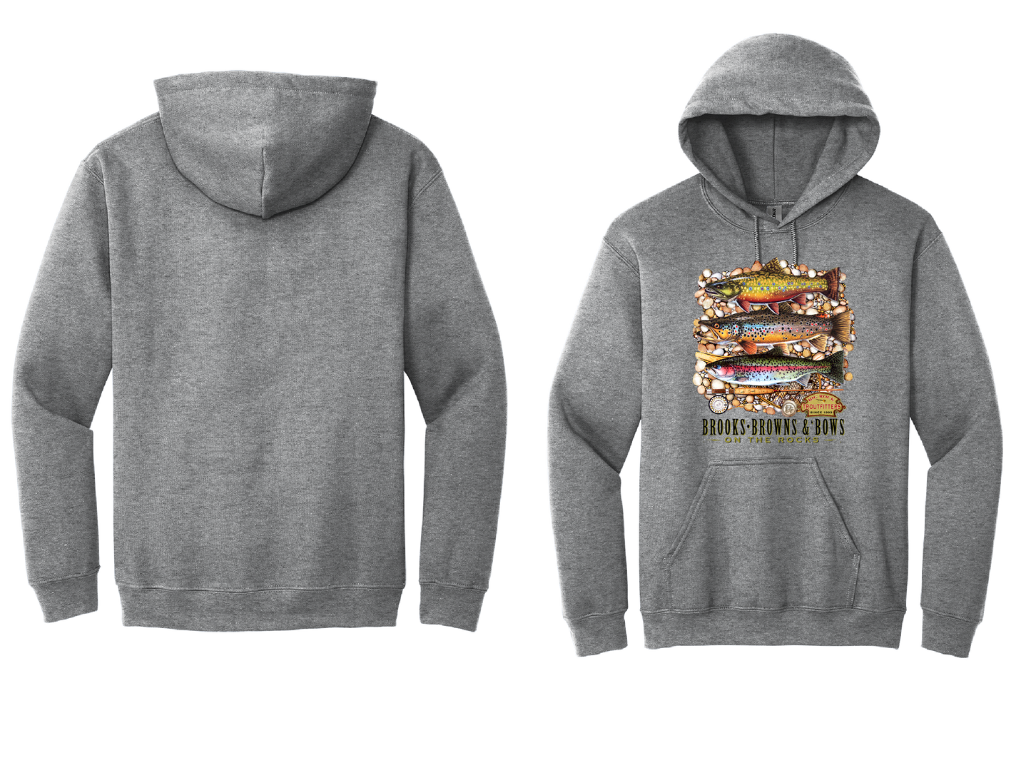 Hoodie Heavy Rock Brooks and Bows