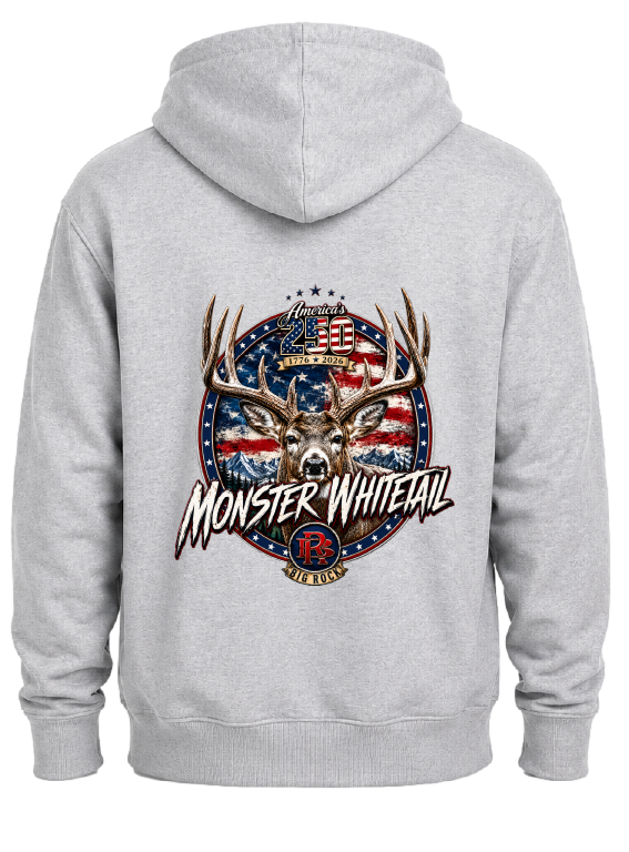 Hoodie Heavy Rock America 250 Monster Whitetail