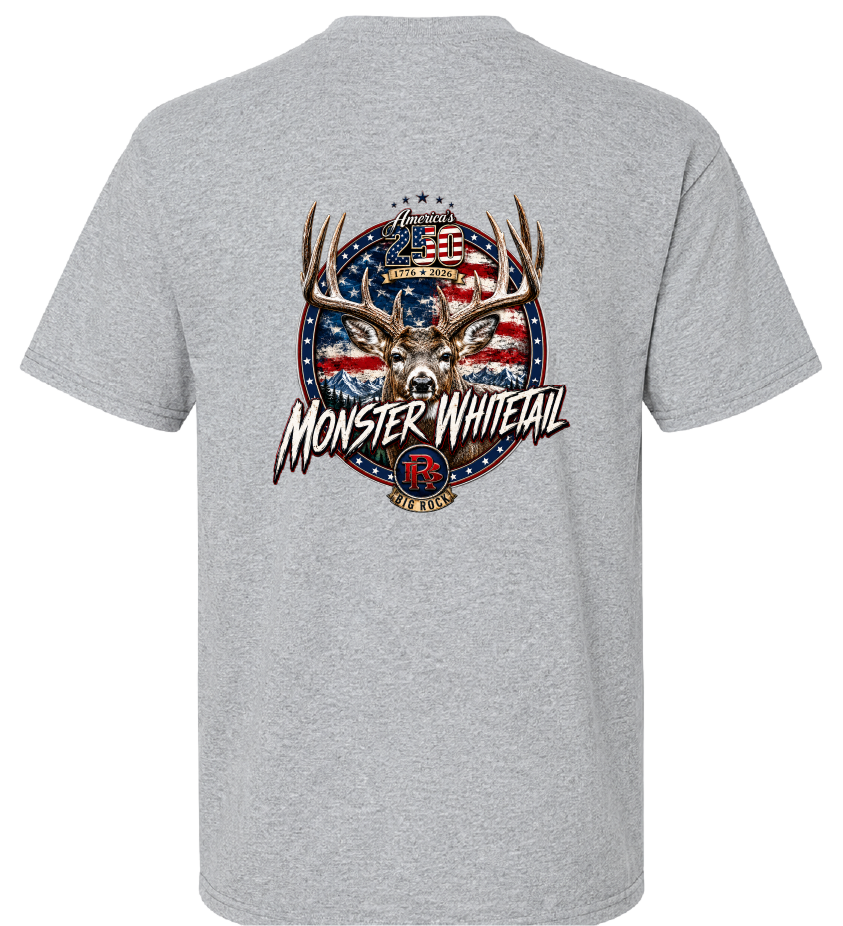 Heavy Rock America 250 Monster Whitetail (Heavy Boxy oversize Shirt)