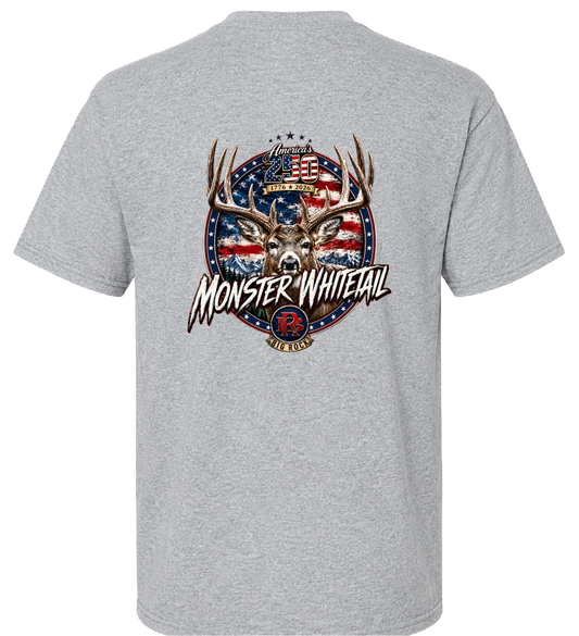 Heavy Rock America 250 Monster Whitetail (Heavy Boxy oversize Shirt)