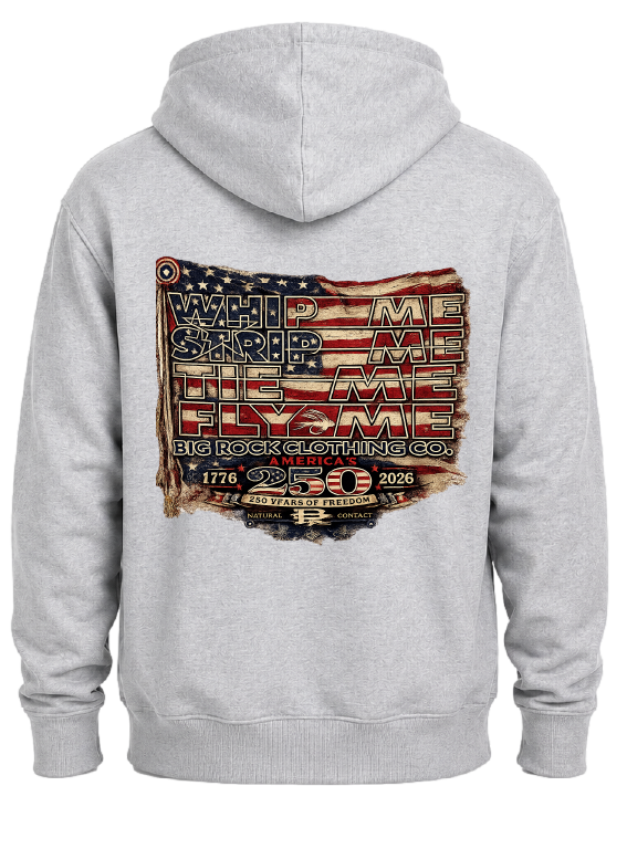 Hoodie Heavy Rock Whip Me Strip Me America 250