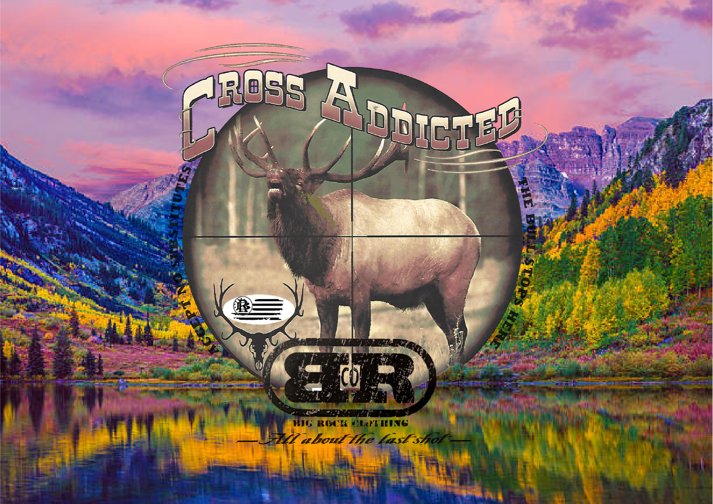 Hoodie Heavy Rock Cross Addicted