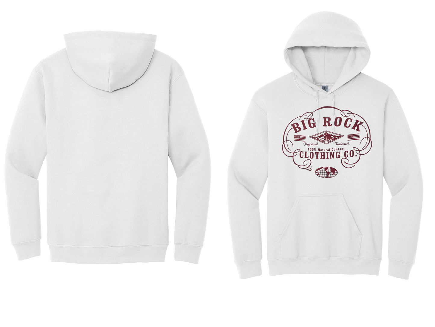 Hoodie Heavy Rock Big Rock Trademark