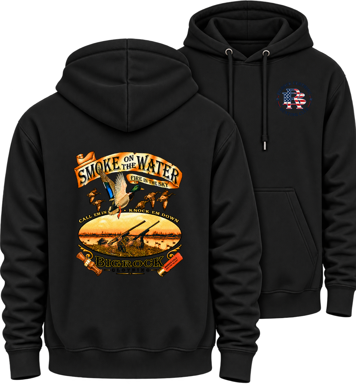 1581 Hoodie Heavy Rock Smoke On The Water