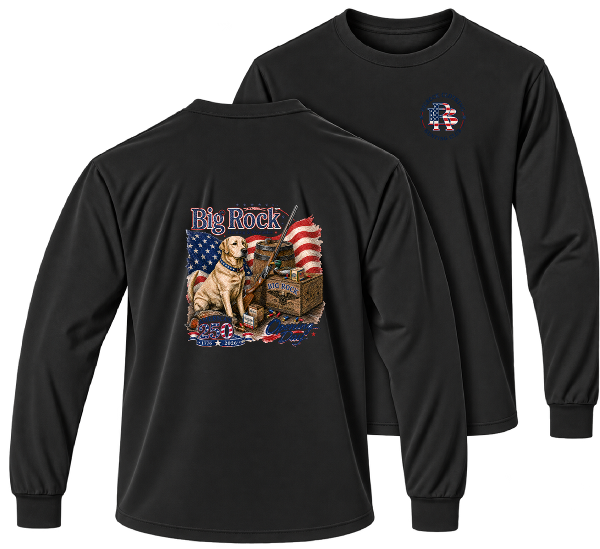 1336 Long Sleeve Light Rock Opening Day