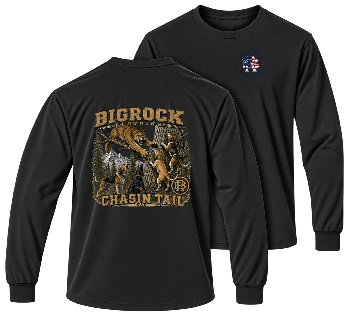 Long Sleeve Light Rock Chaisn Tail