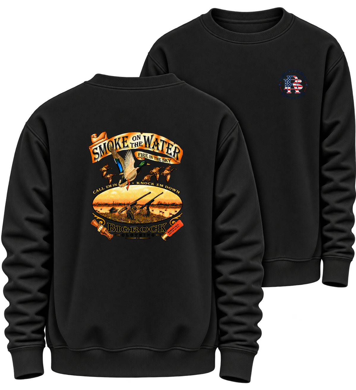 1581 Sweatshirt Heavy Rock Smoke On The Water